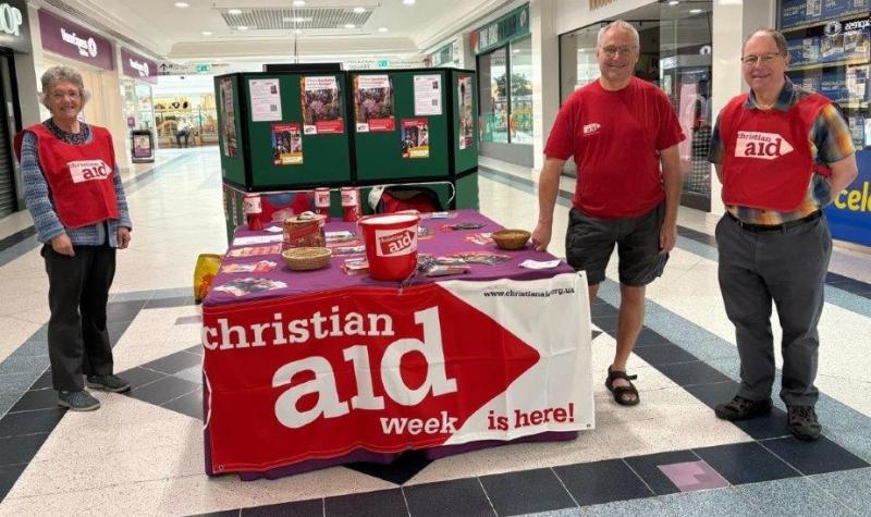 Christian Aid stall
